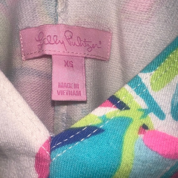 EUC Lilly Pulitzer Dahlia Fit & Flare Dress in Resort White Toucan Play X-Small - Picture 5 of 6